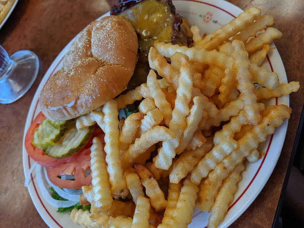 Blackberry BBQ Burger